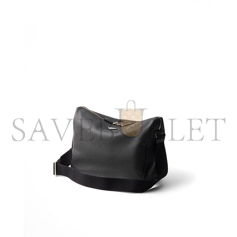 PRADA MEDIUM LEATHER SHOULDER BAG 2VH182 (31.5*25*14cm)